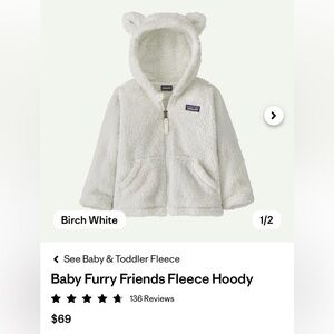 Patagonia Teddy Bear Fleece Hoodie